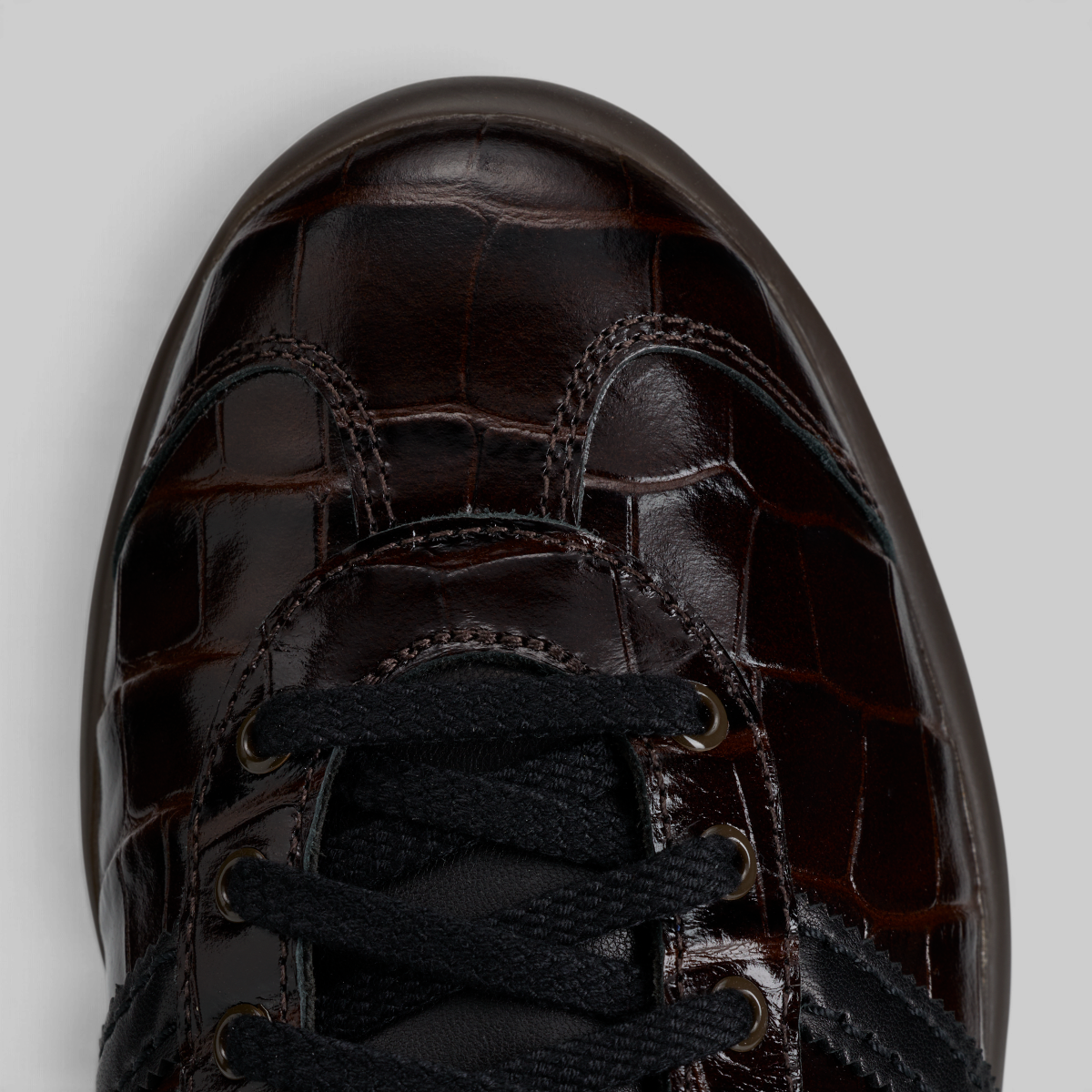 Wales Bonner Karintha Croc - Brown