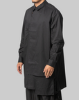 Adaptive Cotton Shirt - Black