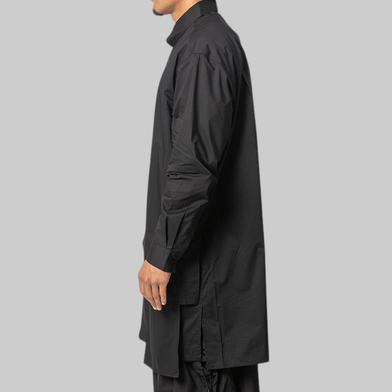 Adaptive Cotton Shirt - Black