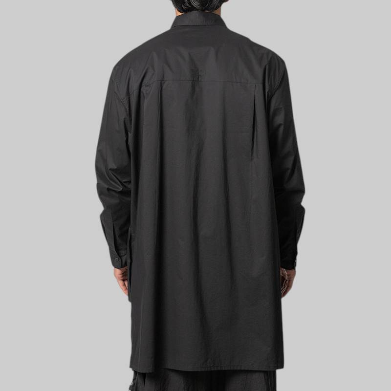 Adaptive Cotton Shirt - Black