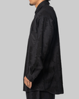 Deco Stitch Long Sleeve Shirt - Black