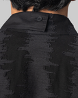 Deco Stitch Long Sleeve Shirt - Black