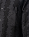 Deco Stitch Long Sleeve Shirt - Black