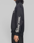 X CHITO Graphic Nylon Track Top - Black