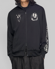 X CHITO Graphic Nylon Track Top - Black