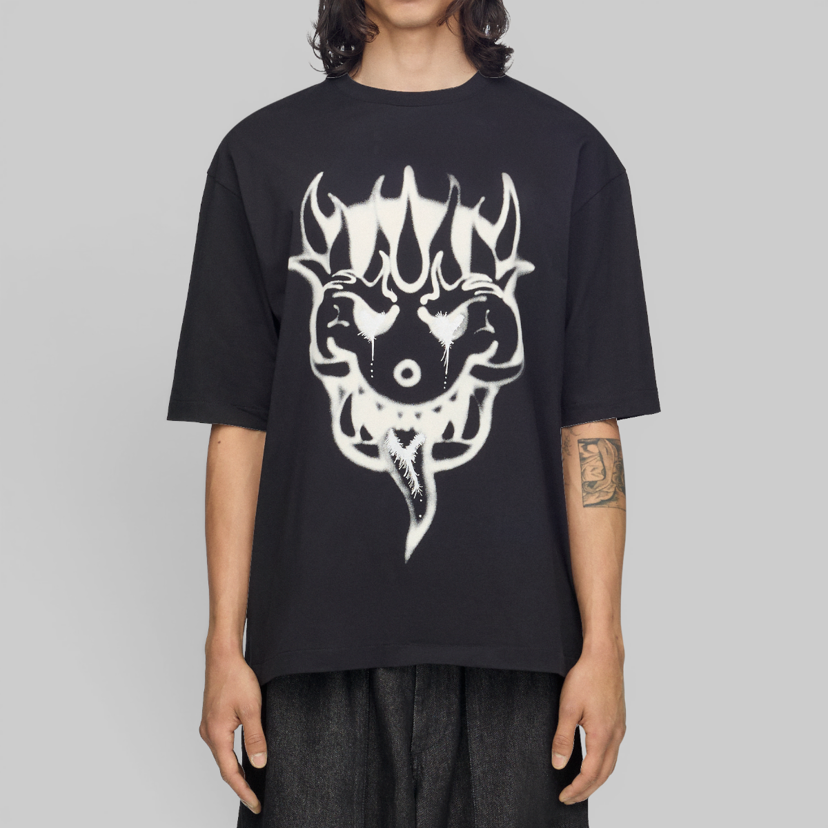 X CHITO Graphic T-Shirt - Black