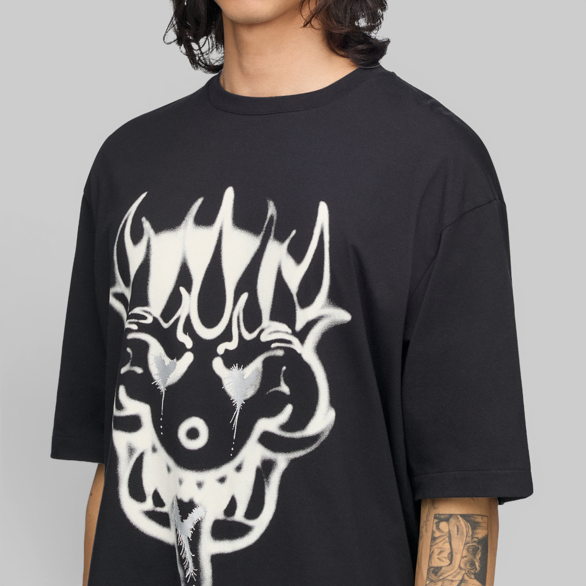 X CHITO Graphic T-Shirt - Black