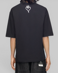 X CHITO Skull Graphic T-Shirt - Black