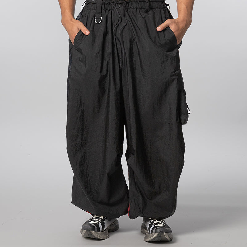 Gradient 3-Stripes Cargo Pant - Black