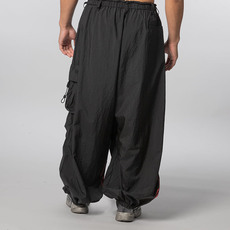 Gradient 3-Stripes Cargo Pant - Black