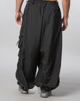 Gradient 3-Stripes Cargo Pant - Black