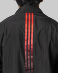 Gradient 3-Stripes Nylon Overshirt - Black