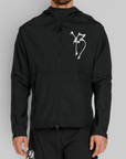 X CHITO Graphic Running Jacket - Black