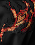 Graphic Souvenir Jacket - Black