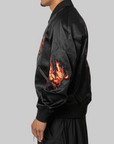 Graphic Souvenir Jacket - Black