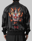 Graphic Souvenir Jacket - Black