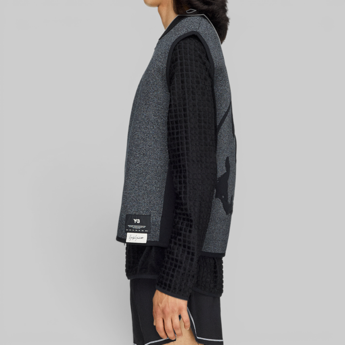 X CHITO Graphic Running Vest - Black