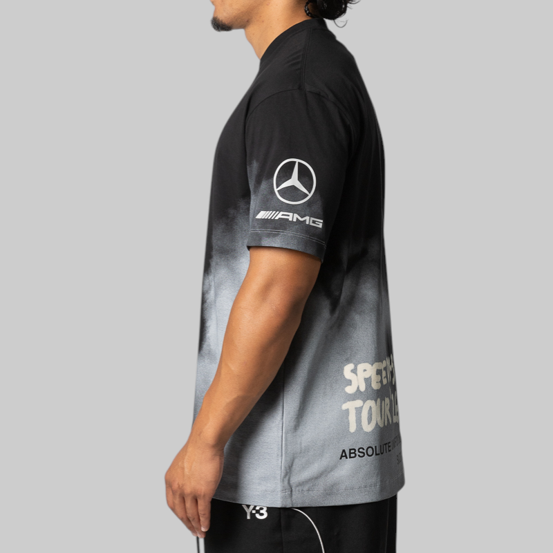 Y-3 Mercedes - AMG Petronas Formula 1 Team Tour Short Sleeve Tee