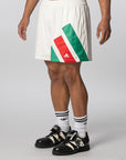 Brain Dead Disney Soccer Shorts - Chalk White