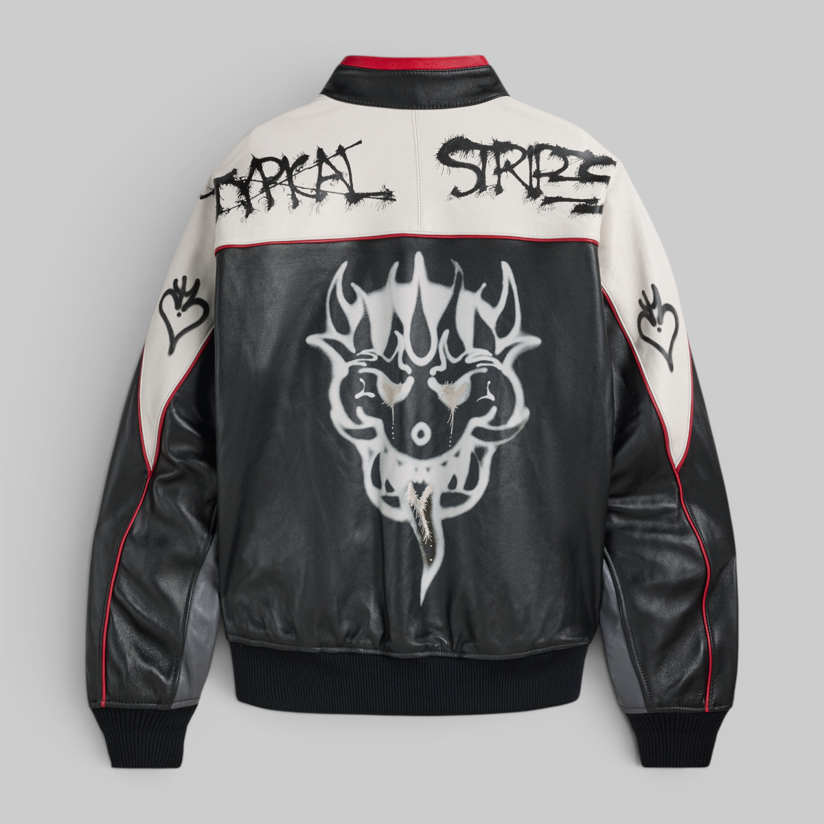 X CHITO GFX Leather Jacket
