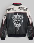 X CHITO GFX Leather Jacket