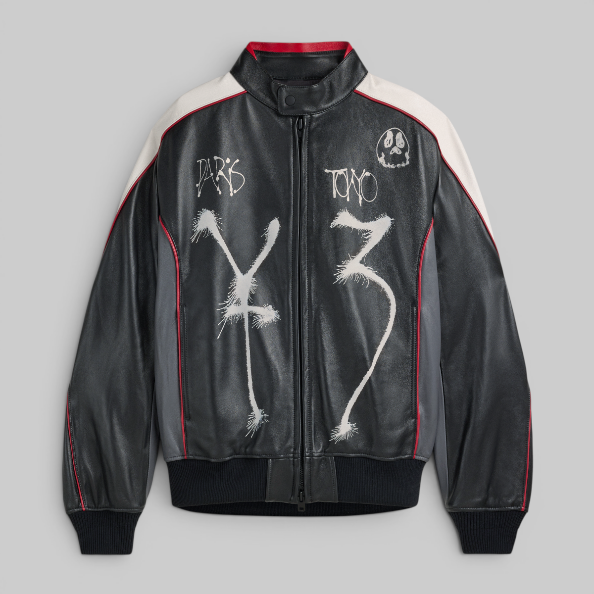 X CHITO GFX Leather Jacket