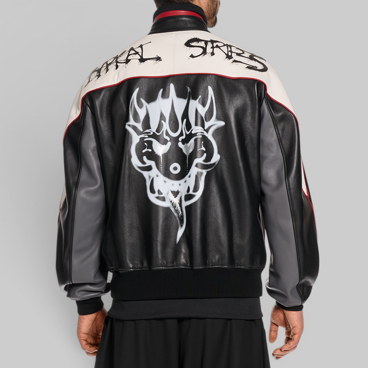 X CHITO GFX Leather Jacket