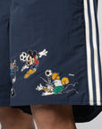 Brain Dead Disney Shorts - Collegiate Navy