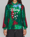 Brain Dead Disney Long Sleeve Jersey - Red/Bold Green/Blue