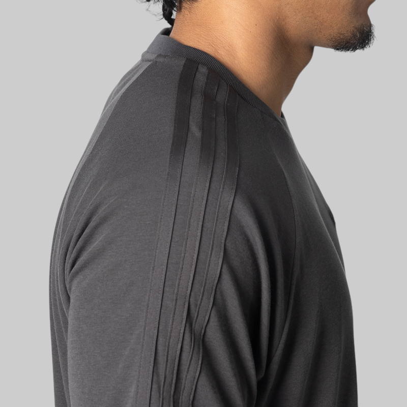3 Stripes T-Shirt - Utility Black
