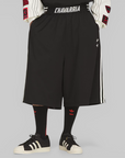 X Willy Chavarria Mesh Short - Black