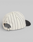 Pinstripe Cap - Chalk White