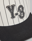 Pinstripe Cap - Chalk White