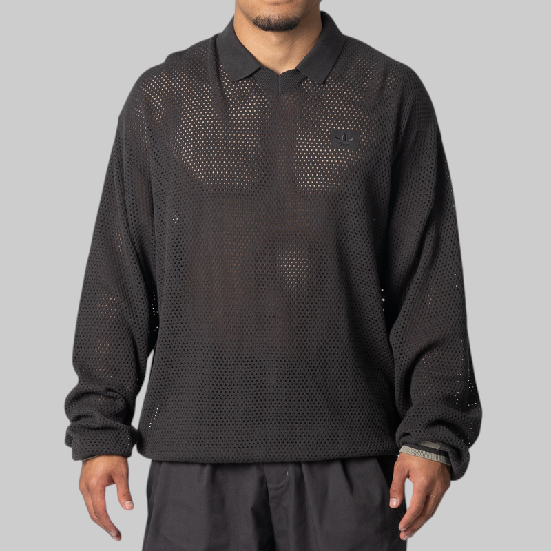 Knit Long Sleeve Jersey - Utility Black