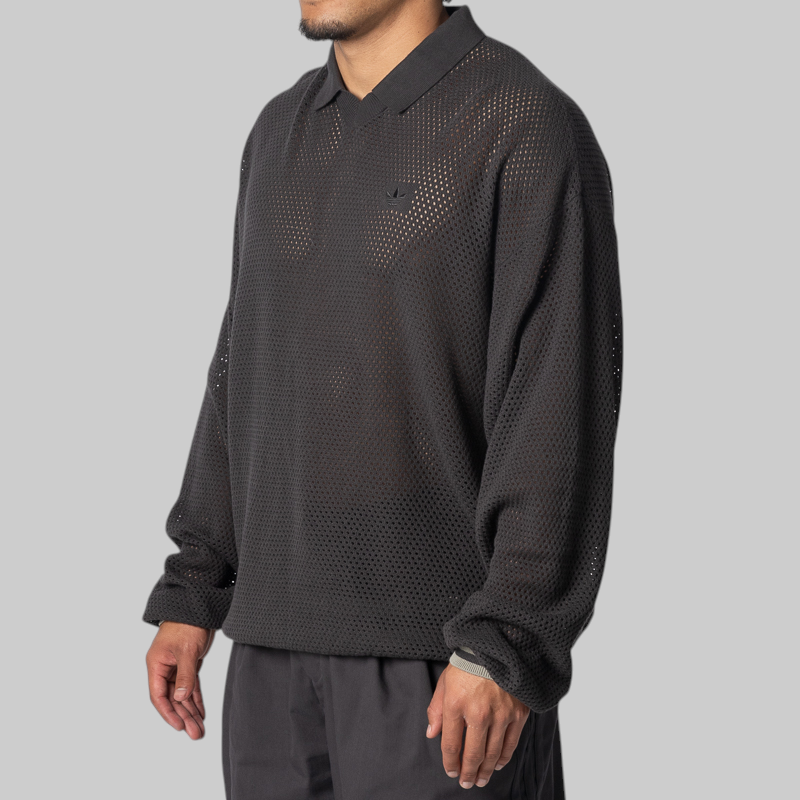 Knit Long Sleeve Jersey - Utility Black