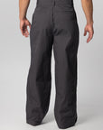 Triple Pleated Pant - Black