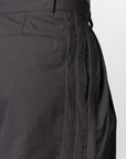 Triple Pleated Pant - Black