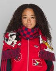 Brain Dead Disney Scarf - Better Scarlet/Victory Blue