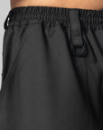 Wool Wide Pant - Black
