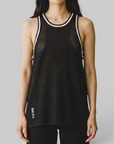 Y-3 by Wales Bonner Sheer Knit Tank - Black