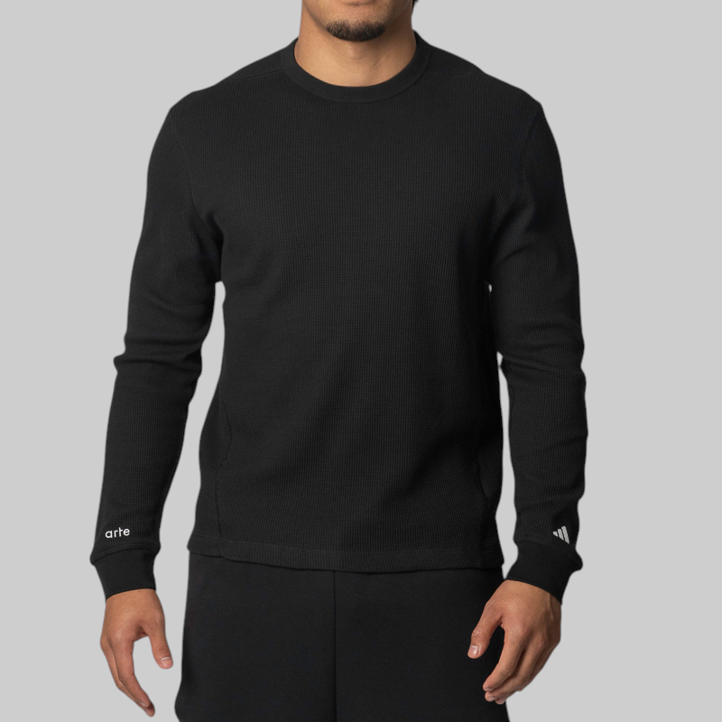 X Arte Henley Shirt (2 Pack) - Black/Off White