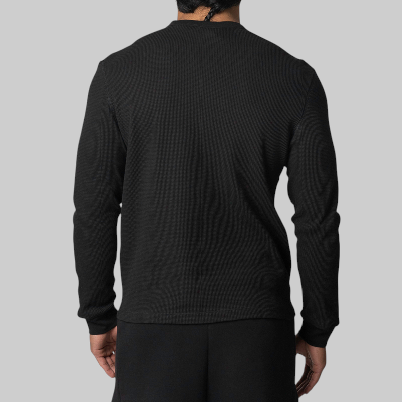 X Arte Henley Shirt (2 Pack) - Black/Off White
