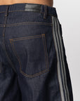 Firebird Adicolour Mid-Rise Straight Leg Jort - Indigo Denim