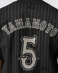 Elite 5 Baseball Jersey - Black