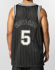 Elite 5 Basketball Jersey - Black
