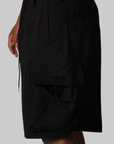 Sport Uniform Cargo Short - Black