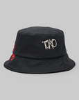 X CHITO Graphic Bucket Hat - Black