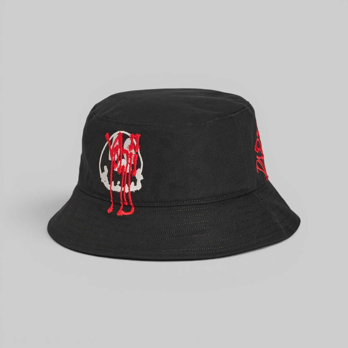 X CHITO Graphic Bucket Hat - Black