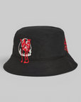 X CHITO Graphic Bucket Hat - Black