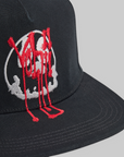 X CHITO Graphic Dad Cap - Black